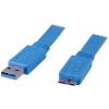 VALUELINE Flat Καλώδιo USB 3.0 A αρσ. σε USB micro B αρσ. 1m VLCP 61505 L10 VALUELINE Flat Καλώδιo USB 3.0 A αρσ. σε USB micro B αρσ. 1m VLCP 61505 L10